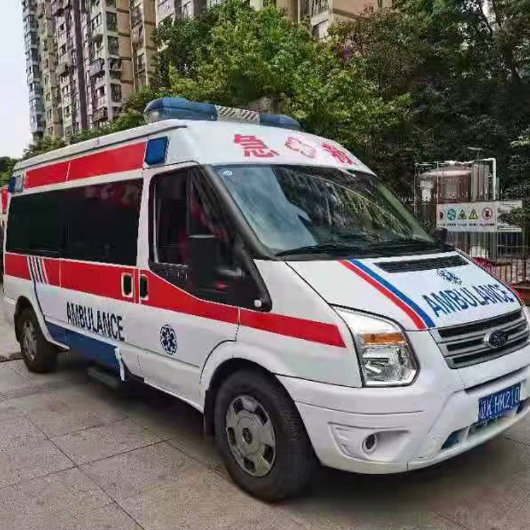 秀洲长途救护车护送病人返乡